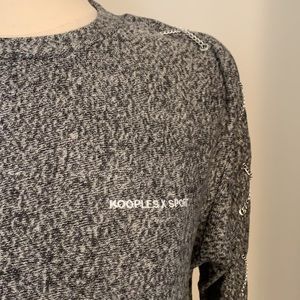 🇫🇷 The Kooples X Sport “Fleece & Chains” Sweater Small / 1